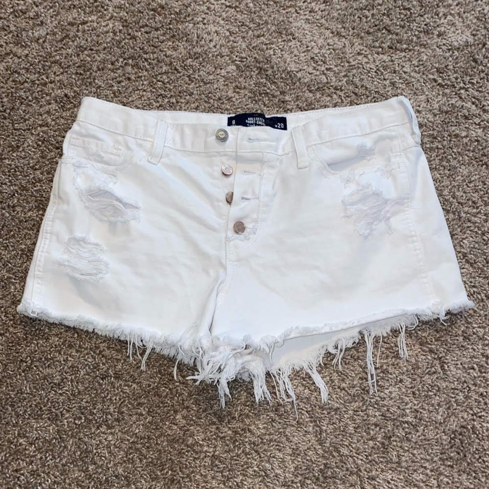 Hollister jean shorts!